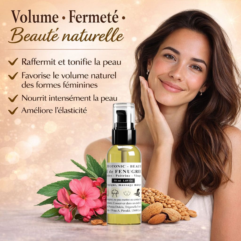 Huile de fenugrec pour les fesses – Galbe naturel & fermeté – Image 5