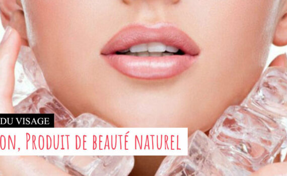 Glaçons sur la peau