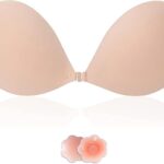 Soutien-gorge adhésif push-up sans bretelles