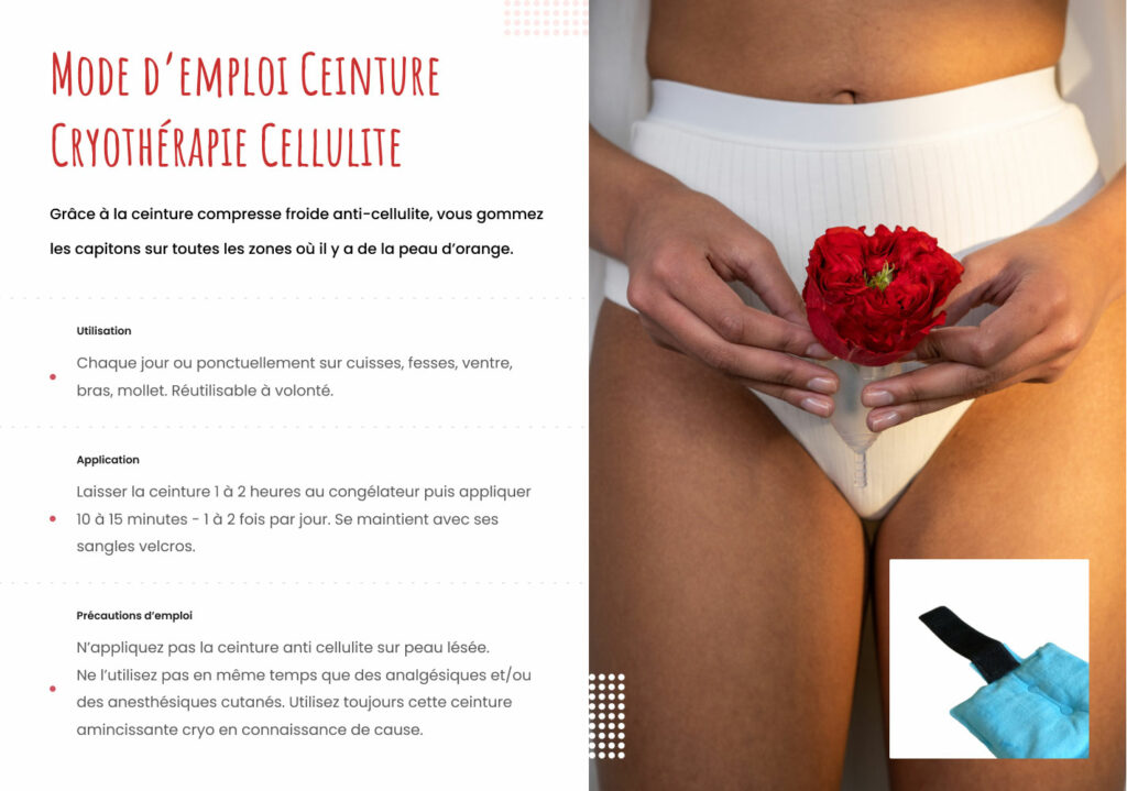 ceinture froide cryothérapie comment l'utiliser