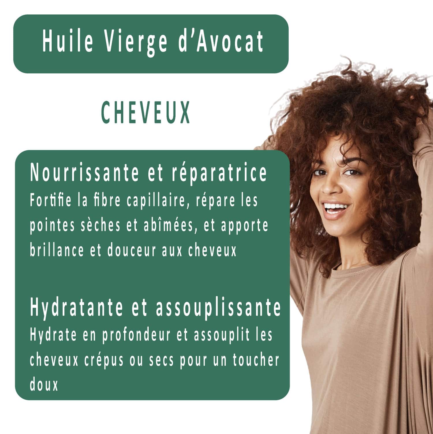 Huile d'Avocat végétale bio – Image 2