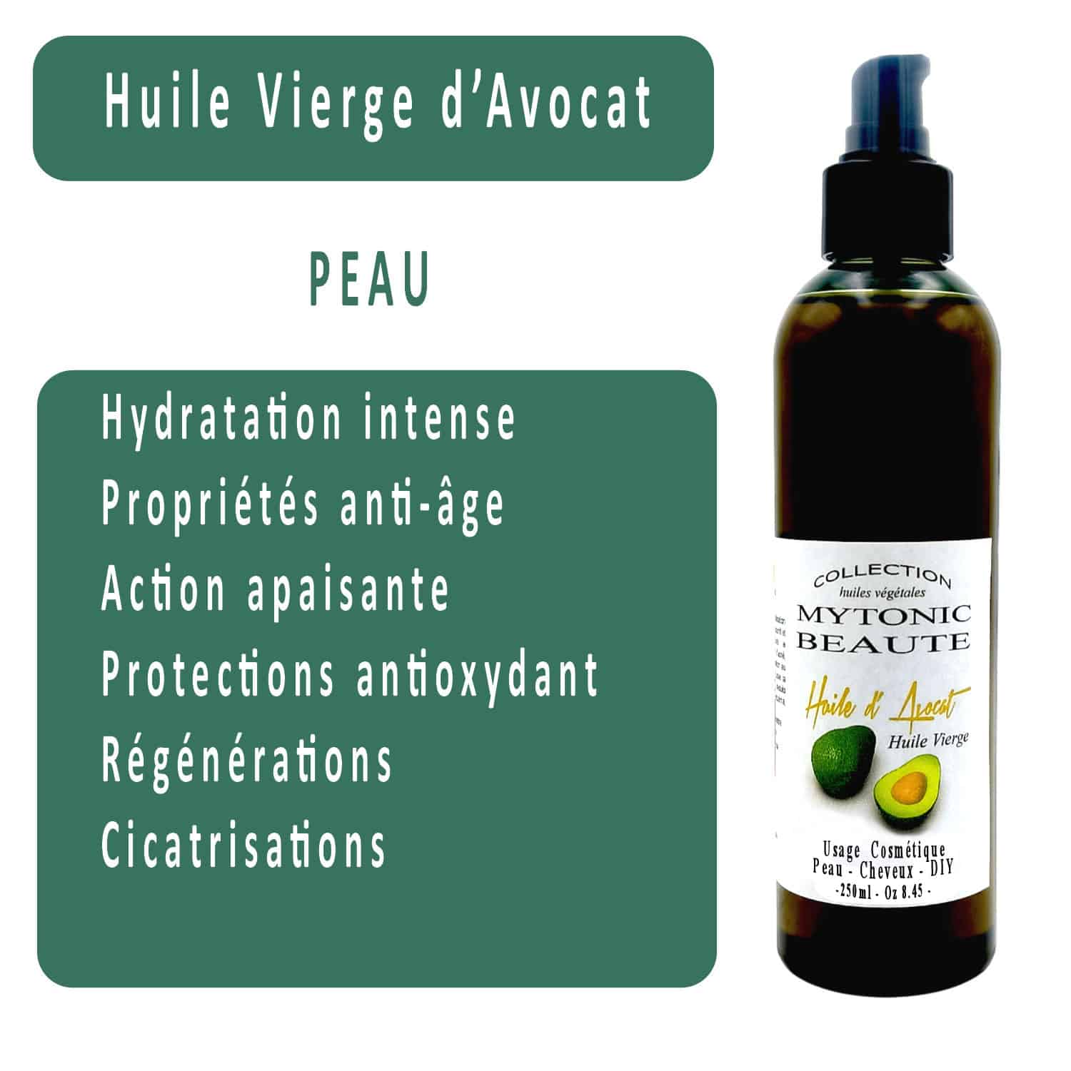 Huile d'Avocat végétale bio – Image 3