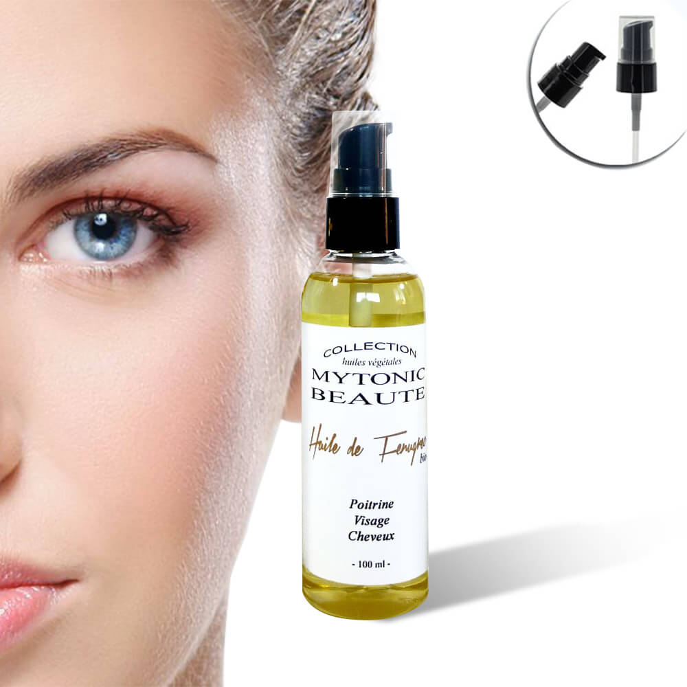 Huile de fenugrec pour cheveux visage