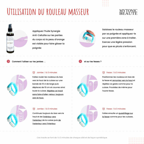 Comment utiliser le rouleau de massage anticellulite