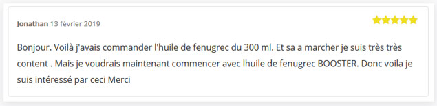 Témoignage sur le Booster fesses pour hommes
