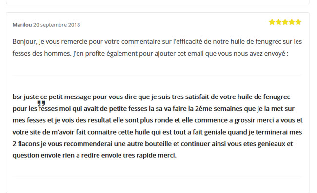 2ème avis positif d'un utilisateur