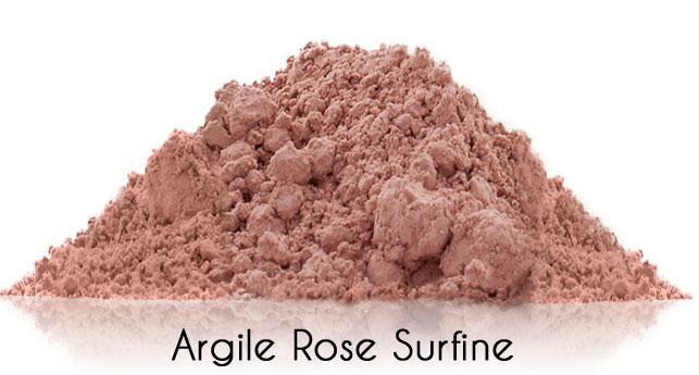 Argile rose surfine Argile rose surfine