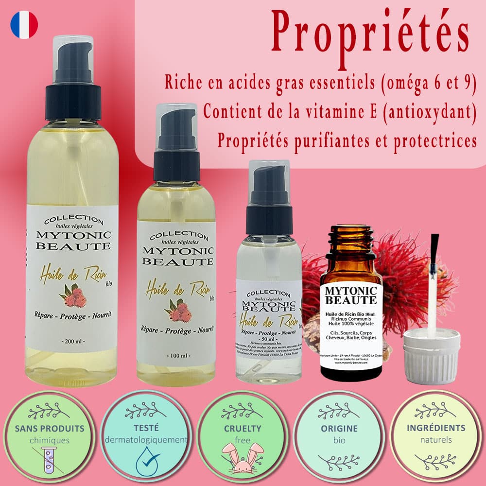 Huile de Ricin Bio – Image 6