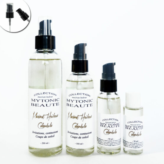 Macérat huileux de calendula, 30ml, 50ml, 100ml