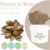 Rhassoul en poudre du maroc