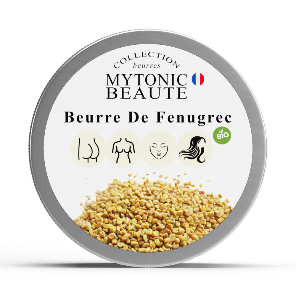 beurre de fenugrec et karité bio avec 25% gratuit