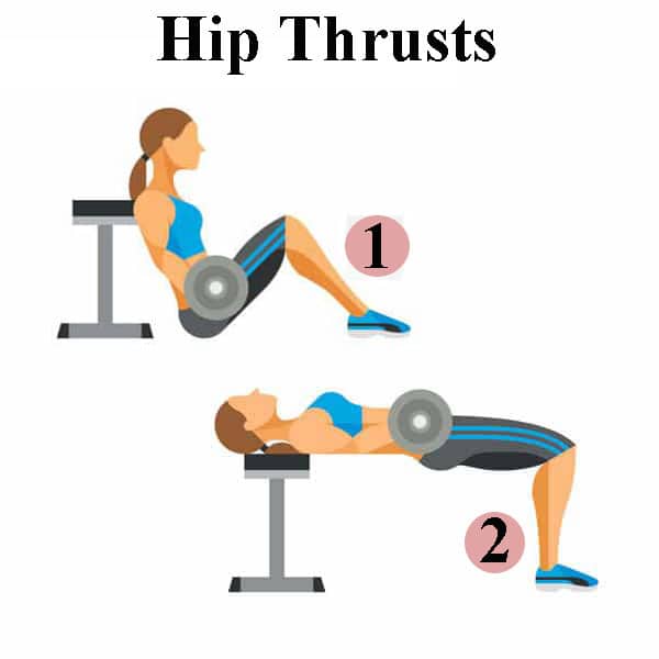 Hip thrusts pour élargir ses hanches