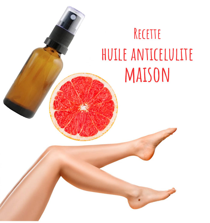 huile anti-cellulite fait maison, la recette