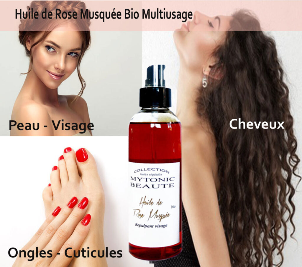 En conclusion, l'huile de rose musquée dispose de merveilleux bienfaits pour le visage, les cheveux et les ongles