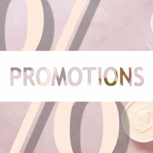 Produits de beauté en promotion