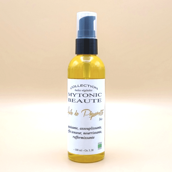 Huile de Pâquerettes Bio Raffermissant Visage Poitrine