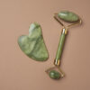 Roller en jade et gua sha en jade Mytonic-beauté
