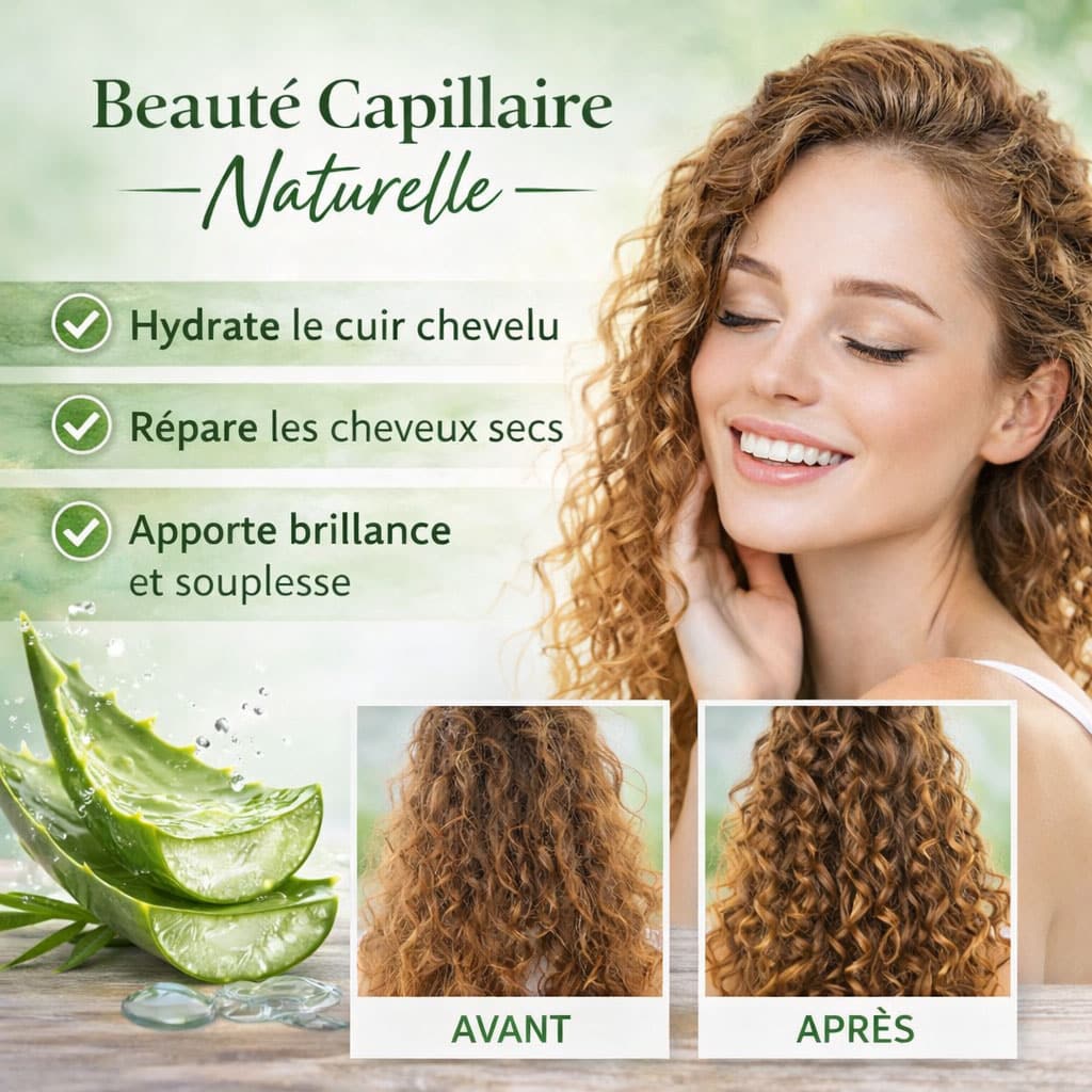 gel aloe vera pour la beauté capillaire