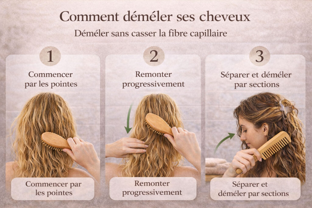 Comment démêler ses cheveux sans les casser ?