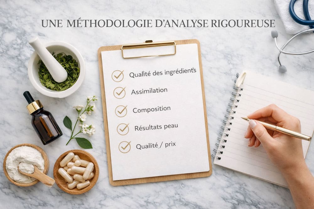 Une méthodologie d’analyse rigoureuse pour comparer les produits sélectionnés