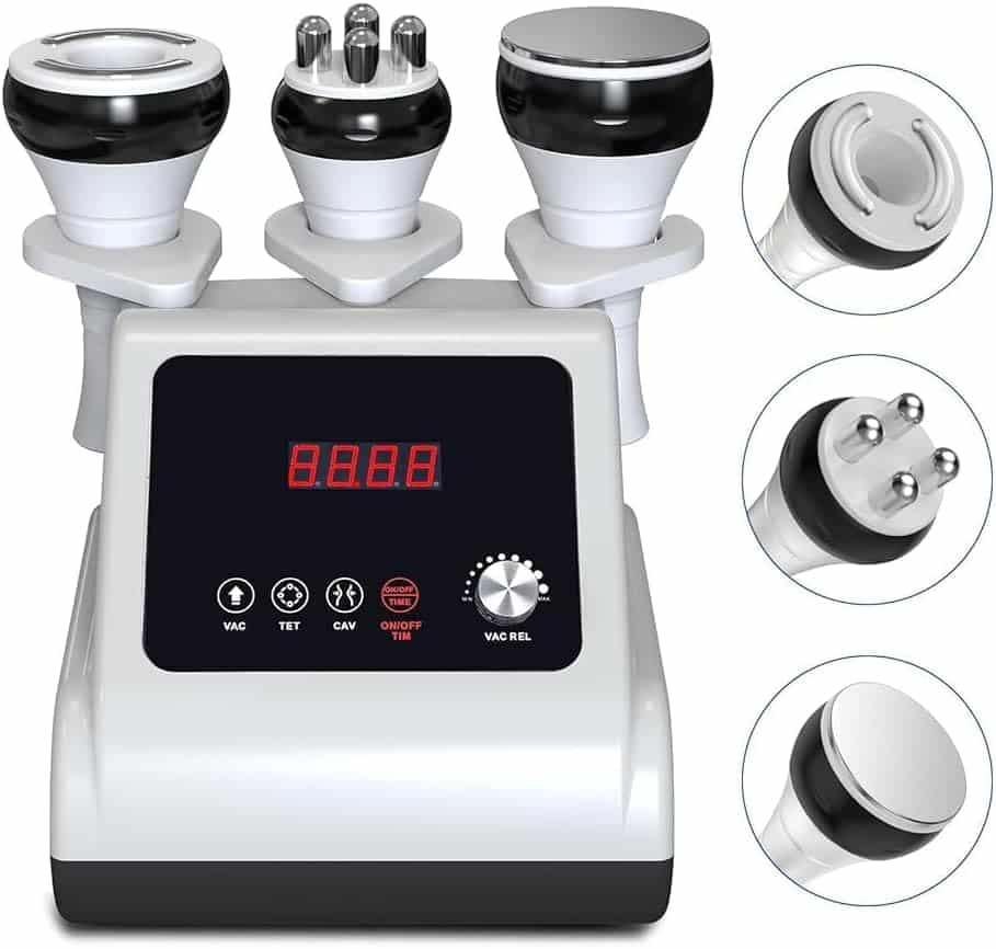 3 en 1 Radiofréquence 40K Ventouse anti-cellulite
